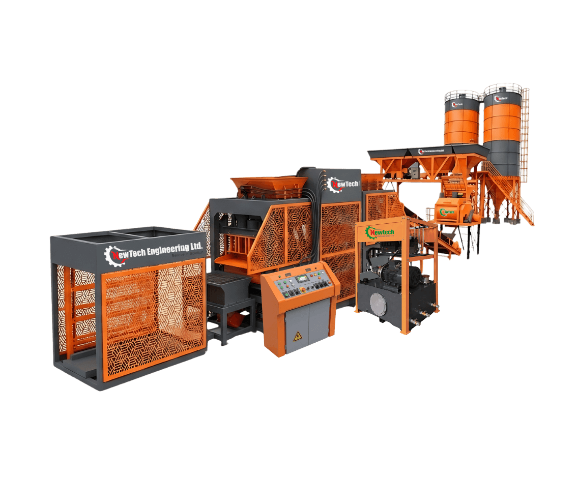 QT6-15 FUlly Automatic Block Production Line