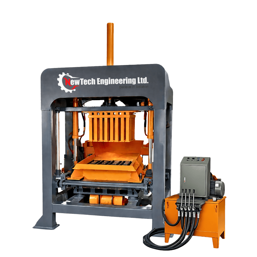 QT2-90 Semi Automatic Hydraulic Block Machine | NewTech Engineering Ltd.