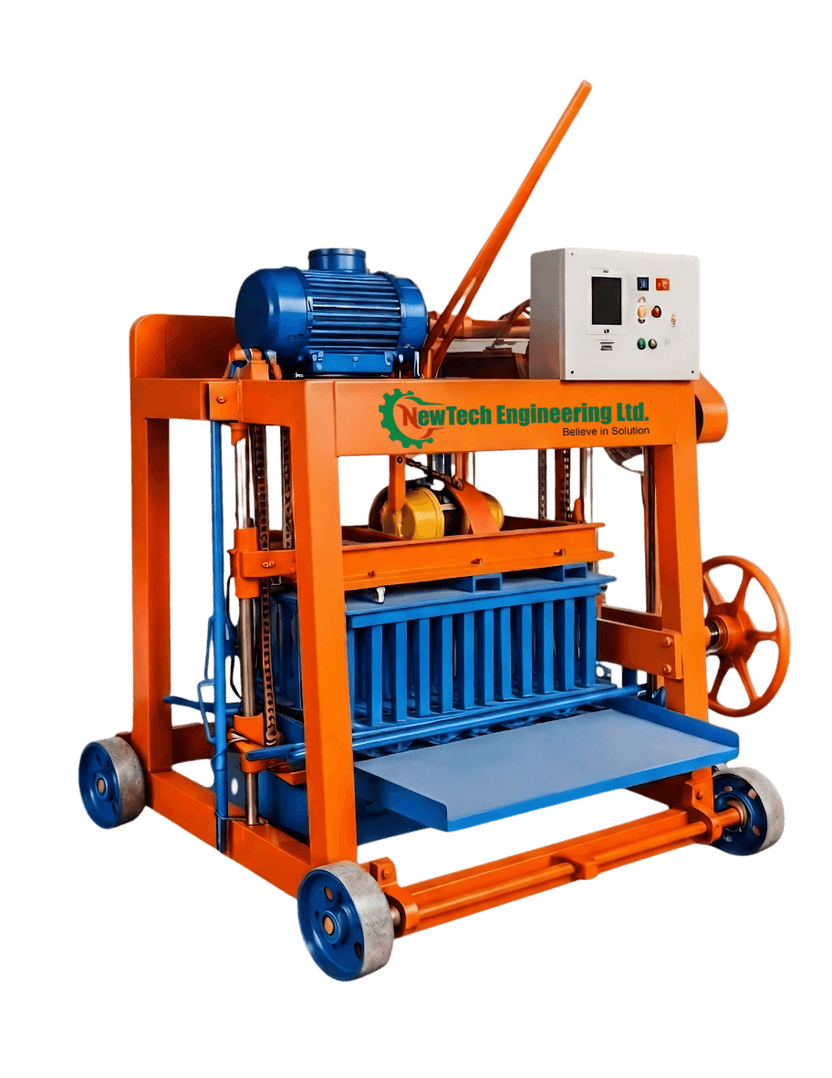 QT3-120 Mobile Block Machine | NewTech Engineering Ltd.