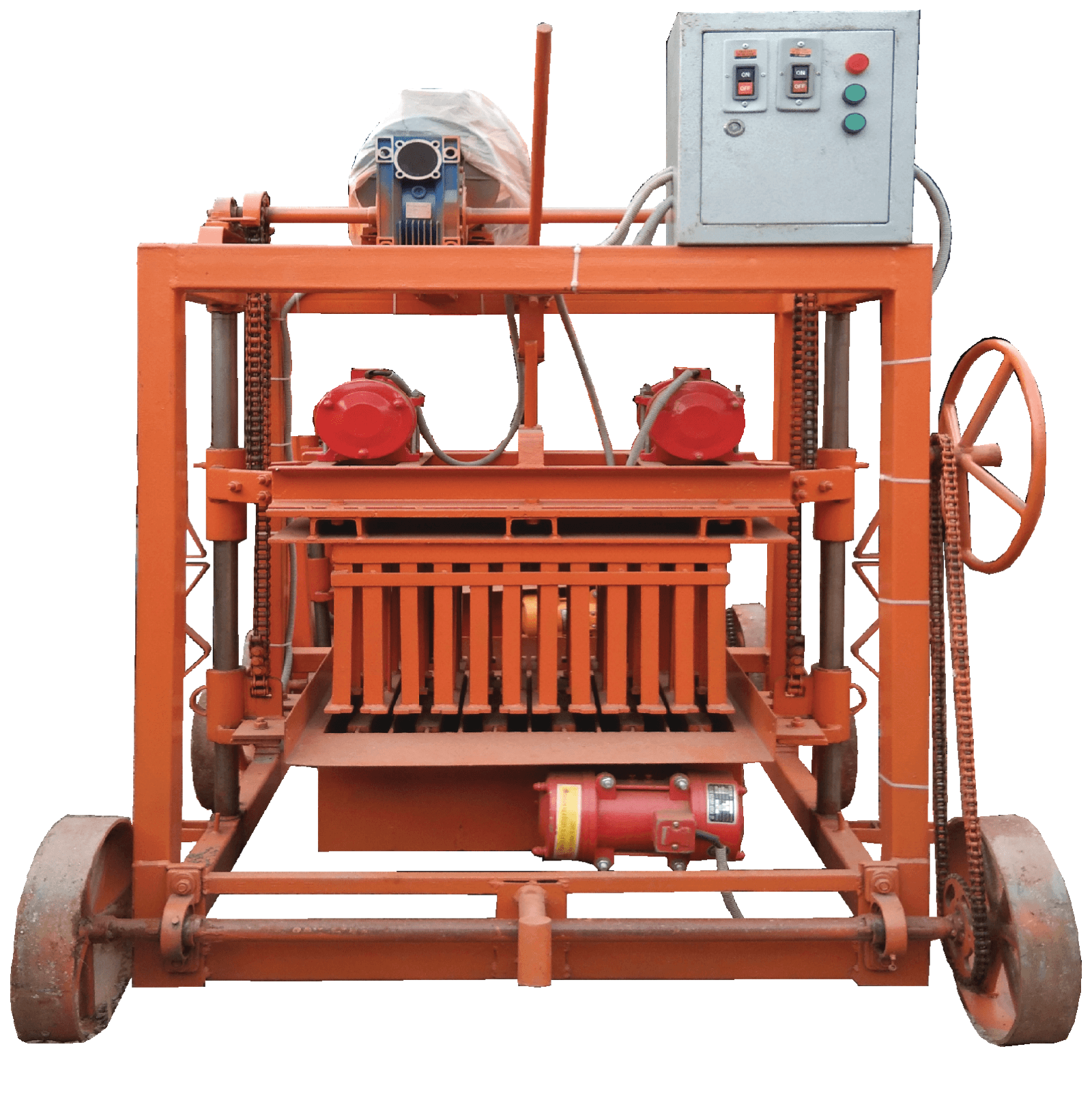 QT3-120 Mobile block machine