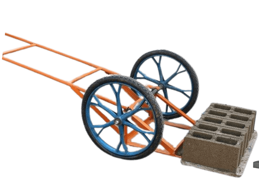 QT2-45 Semi-Automatic Concrete Block Machine gallery 2