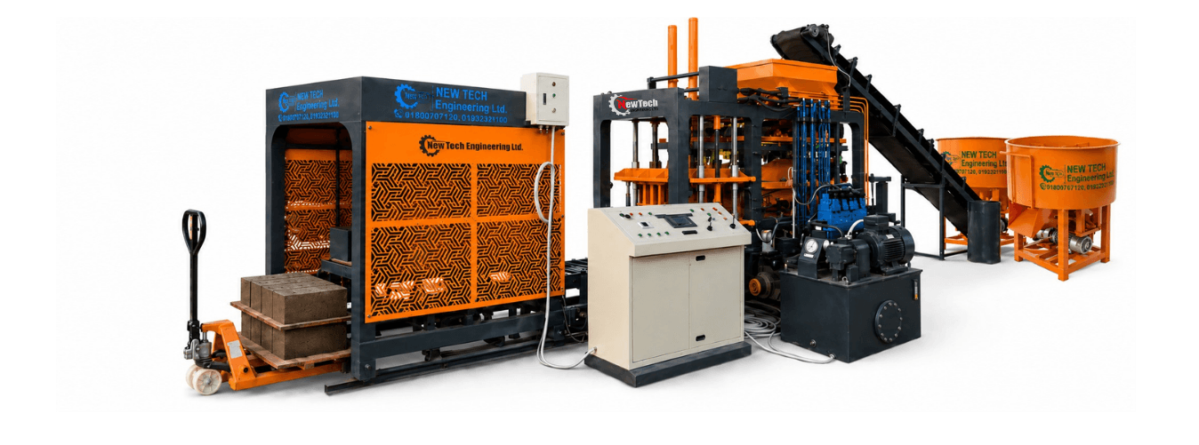 QT4-15C/D Automatic Block Production Line